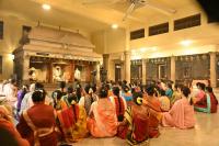 Devi Pujana and Shivarpana of Pushpa Ratha at SCM Shirali (11 Oct 2024)